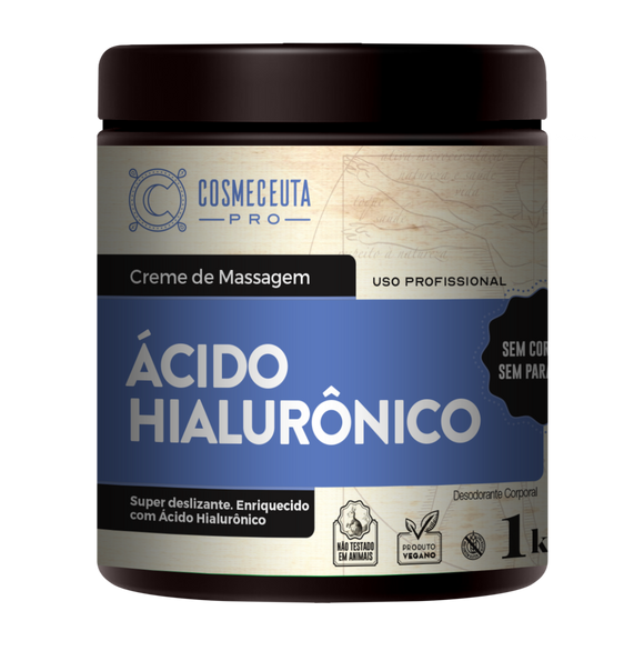 Creme de Massagem Ácido Hialurônico Cosmeceuta Pro