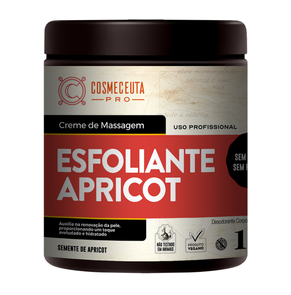 Creme de Massagem Esfoliante Apricot Cosmeceuta Pro