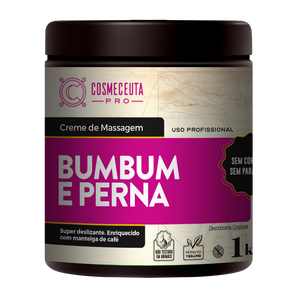 Creme de Massagem Bumbum e Perna Cosmeceuta Pro