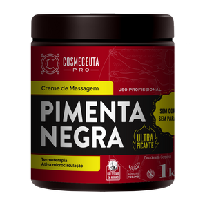 Creme de Massagem Pimenta Negra Ultra Picante Cosmeceuta Pro