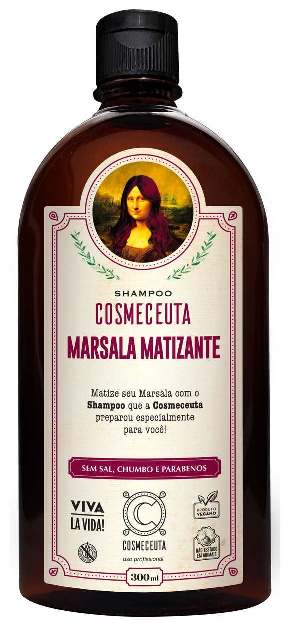 Shampoo Marsala Matizante Cosmeceuta